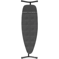   Brabantia Heat-Resistant Parking Zone vasalódeszka 1350x450mm - D méret, hőálló pihentető zóna, ülve vasaláshoz, D=35mm fekete váz, farmer fekete huzat - 243707