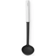   Brabantia Profile Cook & Serve szósz merőkanál, tapadásmentes, hőálló, r.m. acél markolat, műanyag fej, selyem matt, fekete - 250545