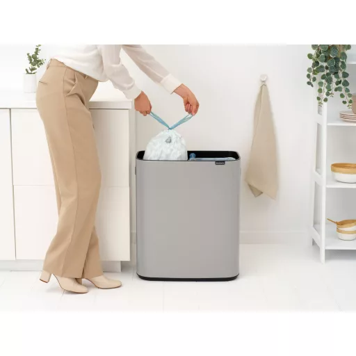Tökéletes párosítás - mellékelt Brabantia PerfectFit szemeteszsák mintacsomag (O kód).