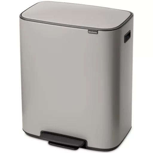 Tökéletes párosítás: mellékelt Brabantia PerfectFit szemeteszsák próbacsomag (O kód).