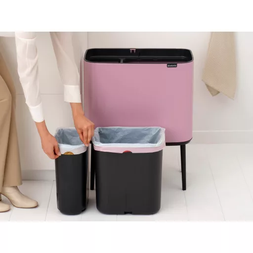 Tökéletes összhang – a csomag tartalmazza a Brabantia PerfectFit szemeteszsák próbacsomagokat (J és X kód).