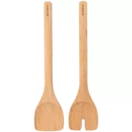   Brabantia Profile Cook & Serve salátaszervírozó készlet, 2 db-os, lekerekített szélek, védőolaj bevonattal, bükkfa - 260643