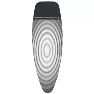  Brabantia Ironing Table Perfect Fit Covers vasalódeszka huzat, 1350x450mm - D méret, felső réteg - huzat + 2mm hab alátét, hőálló pihentető zóna, titán ovális - 266782
