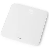   Brabantia ReNew digitális fürdőszobai mérleg 180kg/0,1kg, LED kijelzővel, 4db AAA elemes, műanyag test, üveg fedlap, fehér - 280146