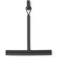   Brabantia ReNew Shower Squeegee 240mm vízlehúzó zuhanyzóba függeszthető akasztóval, 1. oldal vízlehúzó, 2. oldal kefés fej, csúszásmentes, szilikon, sötétszürke - 280160