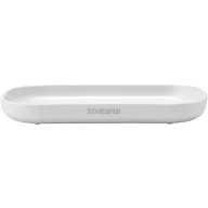   Brabantia ReNew szappantartó csúszásmentes talppal, bordázott tálcával, mely szárazon tartja a szappant, műanyag, fehér - 280221