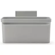   Brabantia SinkSide In-sink Organiser mosogatómedencébe rögzíthető mosogatószervező tapadókorongokkal, műanyag, középszürke, 127x171x106mm - 302749