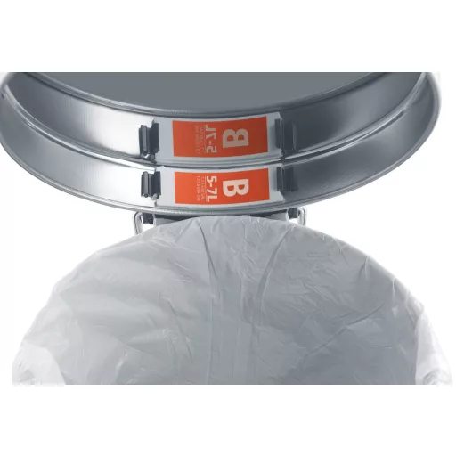 Brabantia B méretű PerfectFit szemeteszsák jelölés.