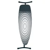   Brabantia Heat-Resistant Parking Zone vasalódeszka 1350x450mm - D méret, hőálló pihentető zóna, ülve vasaláshoz, D=35mm fekete váz, titán ovális huzat - 345647