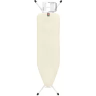   Brabantia Steam Iron Rest vasalódeszka 1240x380mm - B méret, kinyitható vasalótámasz, D=22mm fehér váz, ekrü huzat - 347764