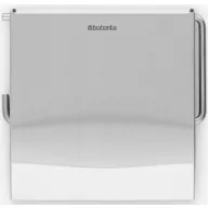  Brabantia ReNew fali kistekercses WC-papír tartó fedővel, r.m. acél, selyem - 385322