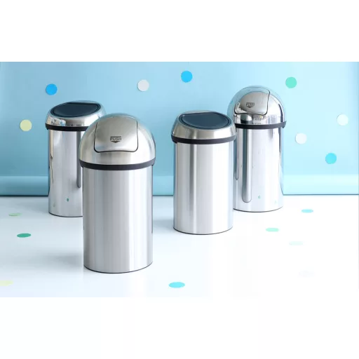 Szabadon álló push bin és touch bin szemetes széles választéka a Brabantia-nál.