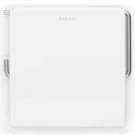   Brabantia ReNew fali kistekercses WC-papír tartó fedővel, acél, fehér - 414565