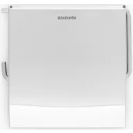   Brabantia ReNew fali kistekercses WC-papír tartó fedővel, r.m. acél, fényes - 414589