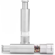   Brabantia Profile Nice & Handy, Salt and Pepper Crusher Set só- és borsörlő 2db-os szett, r.m. acél, selyem matt - 611407