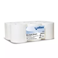   Center Maxi tekercses papírkéztörlő, 2 rétegű, 100% cellulóz, hófehér, 20x30cm/lap, 450lap/tekercs, 135m/tekercs, 6tekercs/zsugor