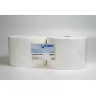   Lux Wiper ipari papírtörlő tekercs, 2 rétegű, 100% cellulóz, hófehér, 34x24cm/lap, 1500lap/tekercs, 510m/tekercs, 2tekercs/zsugor