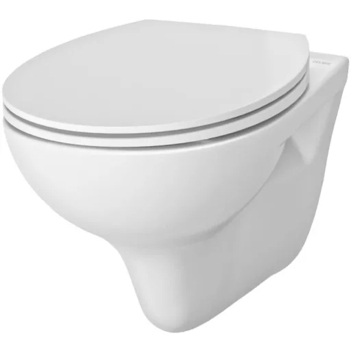 DELABIE WCeram perem nélküli fali WC, porcelán, fehér