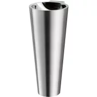   DELABIE BAILA lábon álló, kúp alakú kézmosó, 0,8mm r.m. acél, dual finish - polírozott medence, selyem test, csapfurat nélkül