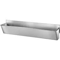   DELABIE sebészi bemosakodó vályú alacsony hátfallal, három állásos 2100mm, r.m. acél