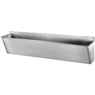   DELABIE sebészi bemosakodó vályú alacsony hátfallal, három állásos 2100mm, Hygiene+ dizájn, r.m. acél
