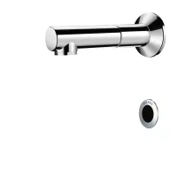   DELABIE TEMPOMATIC fali infracsap kevert vízre bemosakodókhoz 1-28mm panelokra BIOCLIP kifolyóval, 138mm, hálózati