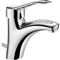   DELABIE álló csap lyukas karral, BIOSAFE higiénikus kifolyóval, H=85mm, L=135mm, 5L/p, leeresztőszeleppel