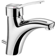   DELABIE álló csap teli karral, BIOSAFE higiénikus kifolyóval, H=85mm, L=135mm, 5L/p, leeresztőszeleppel