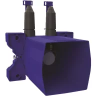   DELABIE beépített, vízzáró BOX mechanikus keverős zuhanycsapokhoz, falon kívüli, előlapon kilépő kevert víz ághoz, 10-120mm előtétfal, min. 83mm süllyesztés, kit 1/2