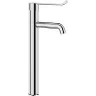   DELABIE orvosi kézmosó csap 185mm könyökkarral, L=140mm, H=305mm lengő kifolyóval, EP forrázásgátlással