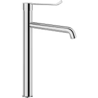   DELABIE orvosi kézmosó csap 185mm könyökkarral, L=220mm, H=305mm lengő kifolyóval