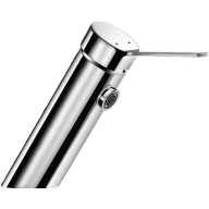   DELABIE BIOSAFE extra higiénikus mosdócsap L=110mm teli keverőkarral, kifolyó nélküli kialakítás, H-M víz, H=95mm