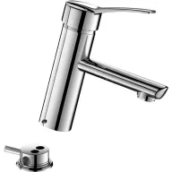   DELABIE álló csap fix kifolyó, EP forrázásgátlás, levehető BIOCLIP test, elzárócsapok, H=85mm, L=120mm, 5L/p, leeresztőszelep