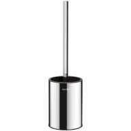   DELABIE fali WC-kefe alacsony házzal, biztonsági rögzítéssel, 1mm AISI304 r.m. acél, fényes