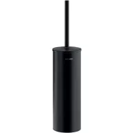   DELABIE fali WC-kefe fedővel, biztonsági rögzítéssel, 1mm AISI304 r.m. acél, matt fekete