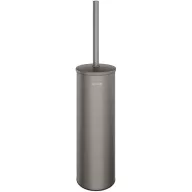   DELABIE Be-Line fali WC-kefe fedővel, biztonsági rögzítéssel, 1mm AISI304 r.m. acél, antracit