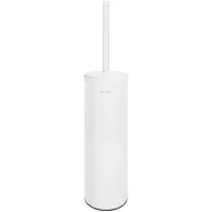   DELABIE Be-Line fali WC-kefe fedővel, biztonsági rögzítéssel, 1mm AISI304 r.m. acél, matt fehér
