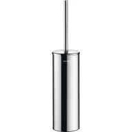   DELABIE fali WC-kefe fedővel, biztonsági rögzítéssel, 1mm AISI304 r.m. acél, fényes