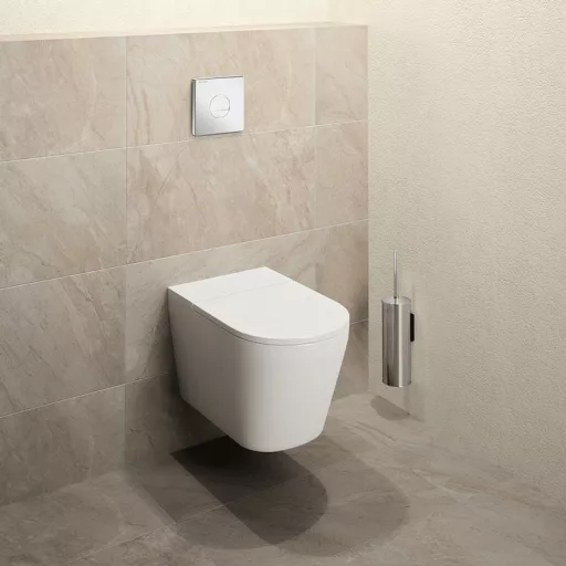 Elegáns WC-kefe az igényes mosdókba.
