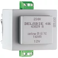 DELABIE transzformátor 230/12V doboz nélkül