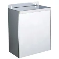   DELABIE fali fedeles hulladékgyűjtő, 13 liter, 1 mm vastag r.m. acél, fényes