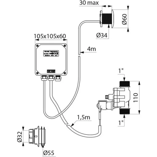 463030HK műszaki rajz.
