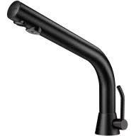   DELABIE BINOPTIC MIX álló infracsap H-M vízre hosszú karral, H=170mm, fekete, elemes