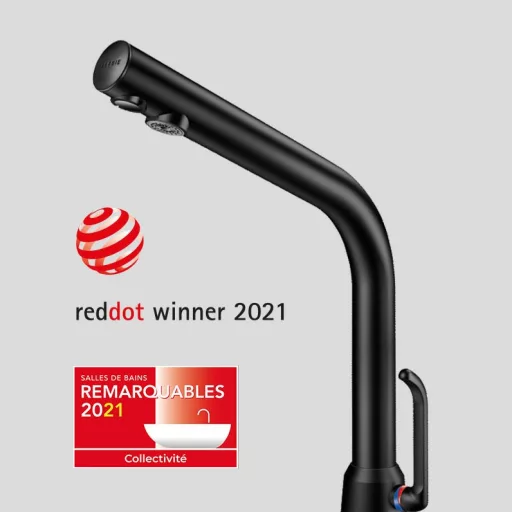 Red Dot díjas termék.