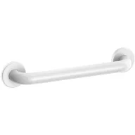   DELABIE NylonClean egyenes kapaszkodó fehér nylon bevonatú acél cső D=32mm, 400mm
