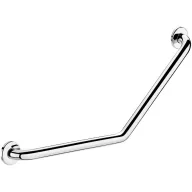   DELABIE 135°-ban hajlított kapaszkodó UltraPolish fényes, D=32mm, 400x400 mm
