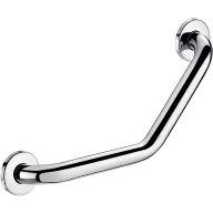   DELABIE 135°-ban hajlított kapaszkodó UltraPolish fényes, D=32mm, 220x220 mm