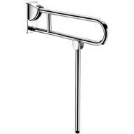   DELABIE felhajtható kapaszkodó lábbal, r.m. acél, UltraPolish fényes, lecsapódásmentes, 650mm