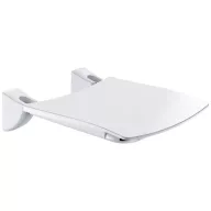   DELABIE Comfort ülőfelületű felhajtható zuhanyülőke, 420x506mm, UltraPolish fényes r.m. acél vázon