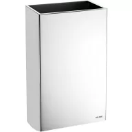   DELABIE fali hulladékgyűjtő fedő nélkül, SLIM kialakítás, 20L, r.m. acél, fényes